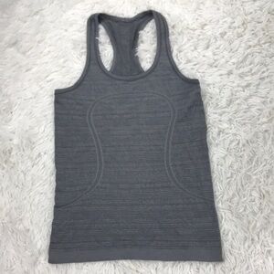 Lululemon Swiftly Tech Racerback Heathered Slate